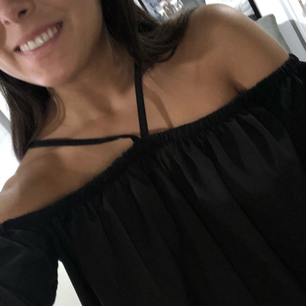 Off the shoulders blouse size S